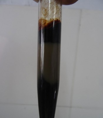 Oil Sludge Solvent Lab Experiment – Post separation